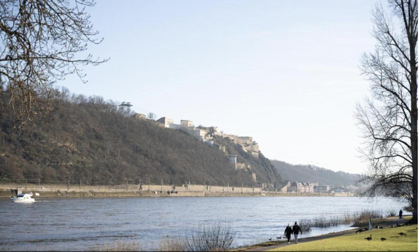 Gemuetliche Rheinblick Residenz Lejlighed Koblenz  Eksteriør billede